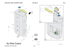 Atlas Copco Epiroc SEALING 3222349137 /3222 3491 37