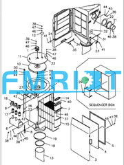 Atlas Copco Epiroc FILTER CARTRIDGE KIT 2653243705/2653 2437 05