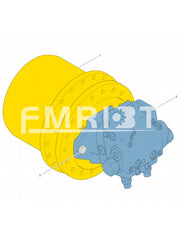 Atlas Copco Epiroc HYDRAULIC MOTOR 3222346856 /3222 3468 56