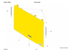 Atlas Copco Epiroc GAS SPRING 3222333998/3222 3339 98