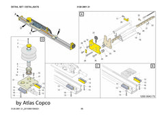 Atlas Copco Epiroc TUBE 3128048600/3128 0486 00