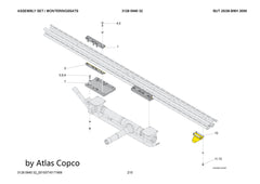 Atlas Copco Epiroc PLATE 3128094000/3128 0940 00