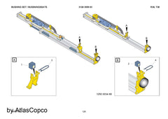 Atlas Copco Epiroc BUSHING 37 MM 3128302546 /3128 3025 46