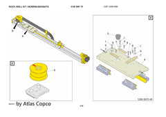 Atlas Copco Epiroc DRIVER 3128305225/3128 3052 25