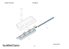 Atlas Copco Epiroc HOLDER 3128308337/3128 3083 37