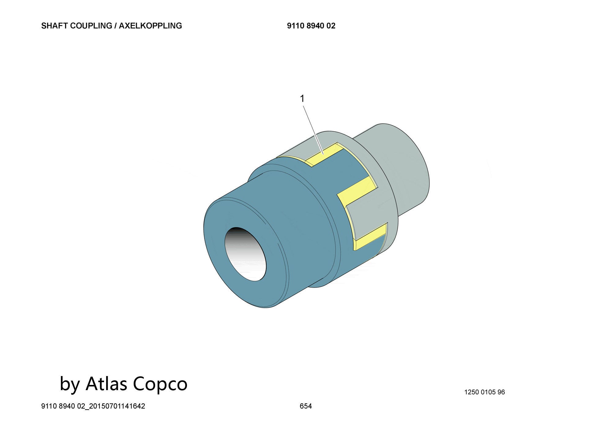 Atlas Copco Epiroc DISK 3177001301/3177 0013 01