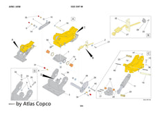 Atlas Copco Epiroc GUIDE PLATE 3222330672/3222 3306 72