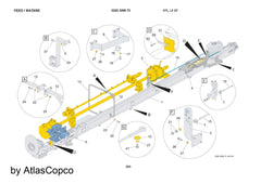 Atlas Copco Epiroc WIRE ROPE 3222323704 /3222 3237 04