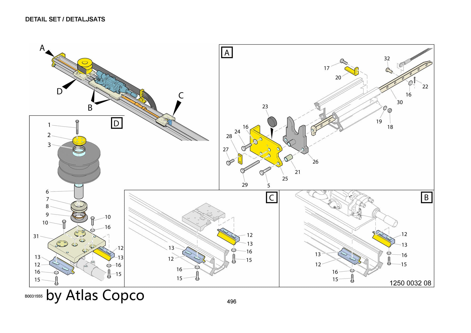 Atlas Copco Epiroc PIPE 3128305175 /3128 3051 75