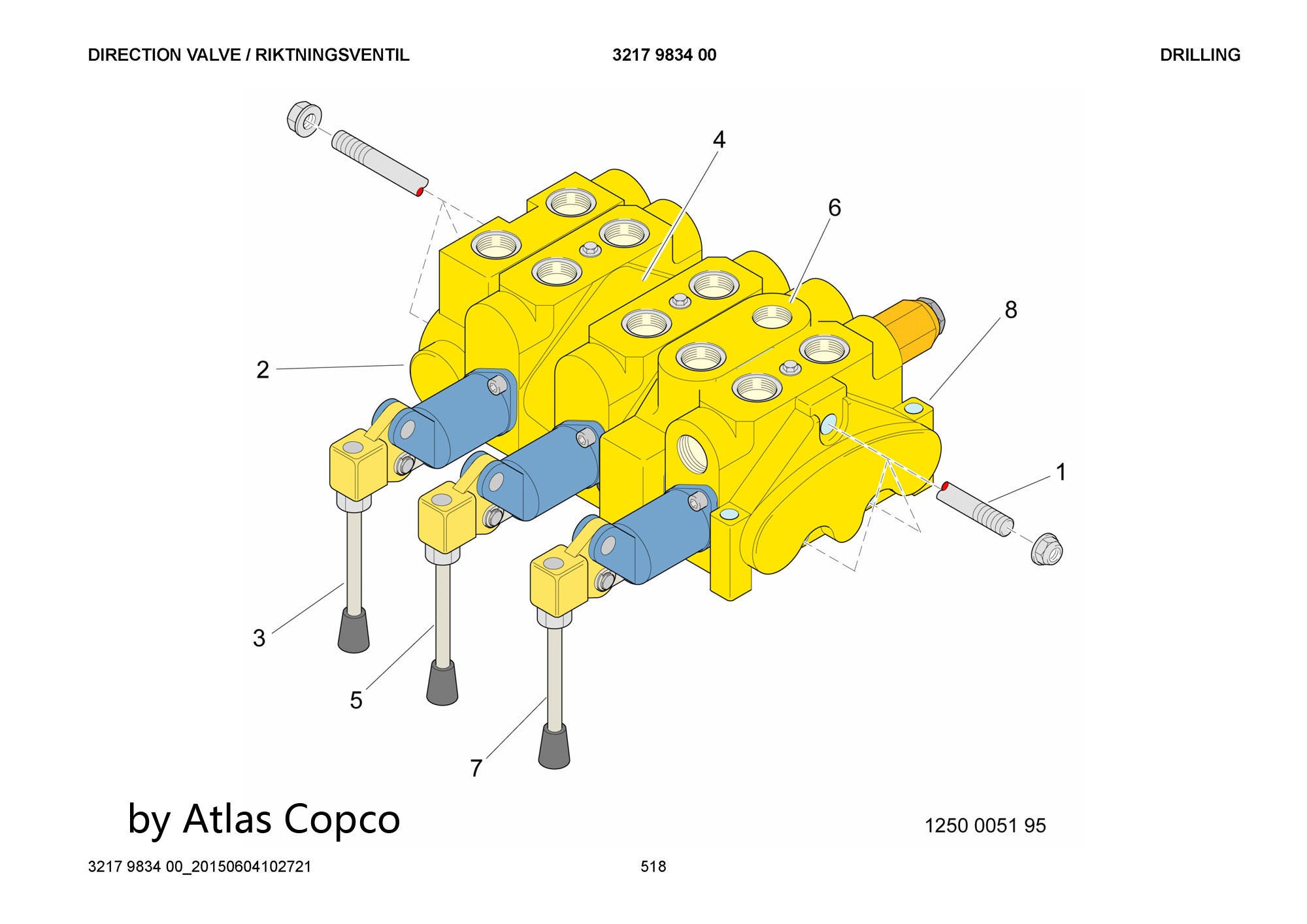 Atlas Copco Epiroc CONTROLPANEL 3217983400/3217 9834 00