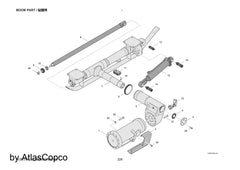 Atlas Copco Epiroc COVER 3125494100/3125 4941 00