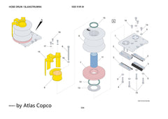 Atlas Copco Epiroc PLATE 3128048500/3128 0485 00