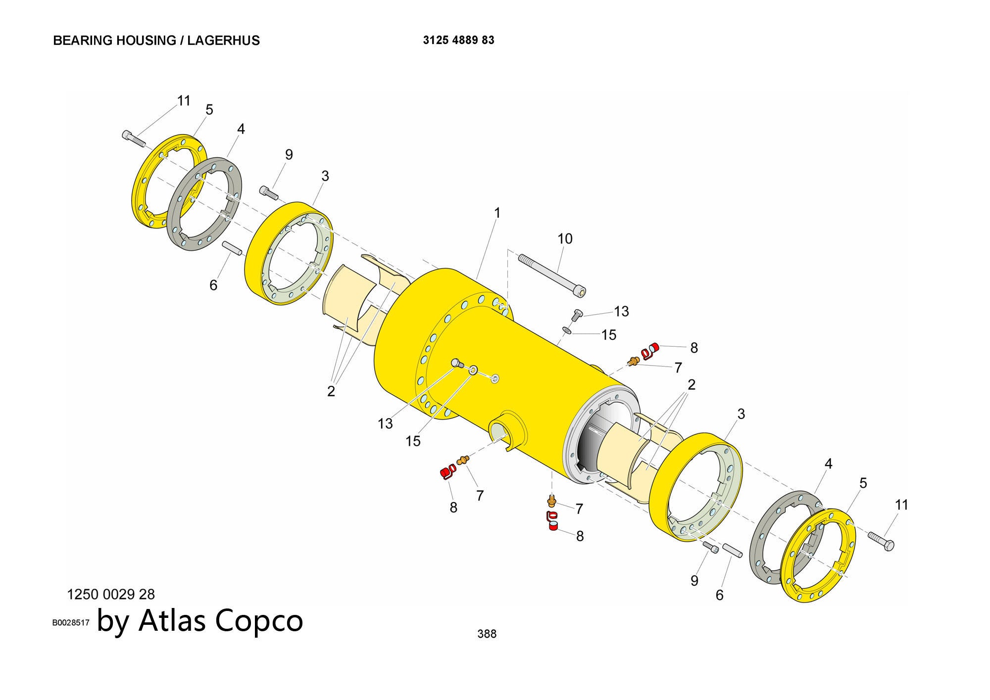 Atlas Copco Epiroc WASHER 3128209401 /3128 2094 01