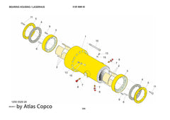 Atlas Copco Epiroc WASHER 3128209401 /3128 2094 01