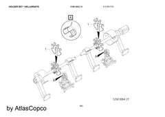 Atlas Copco Epiroc BUSHING HALF  3128240703/3128 2407 03