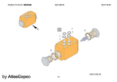 Atlas Copco Epiroc DOUBLE CH.VA  3222326896/3222 3268 96