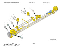 Atlas Copco Epiroc DR.ST.SUPP.H 3222330090/3222 3300 90