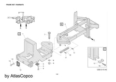 Atlas Copco Epiroc WAIST PIN 5112303640 /5112 3036 40