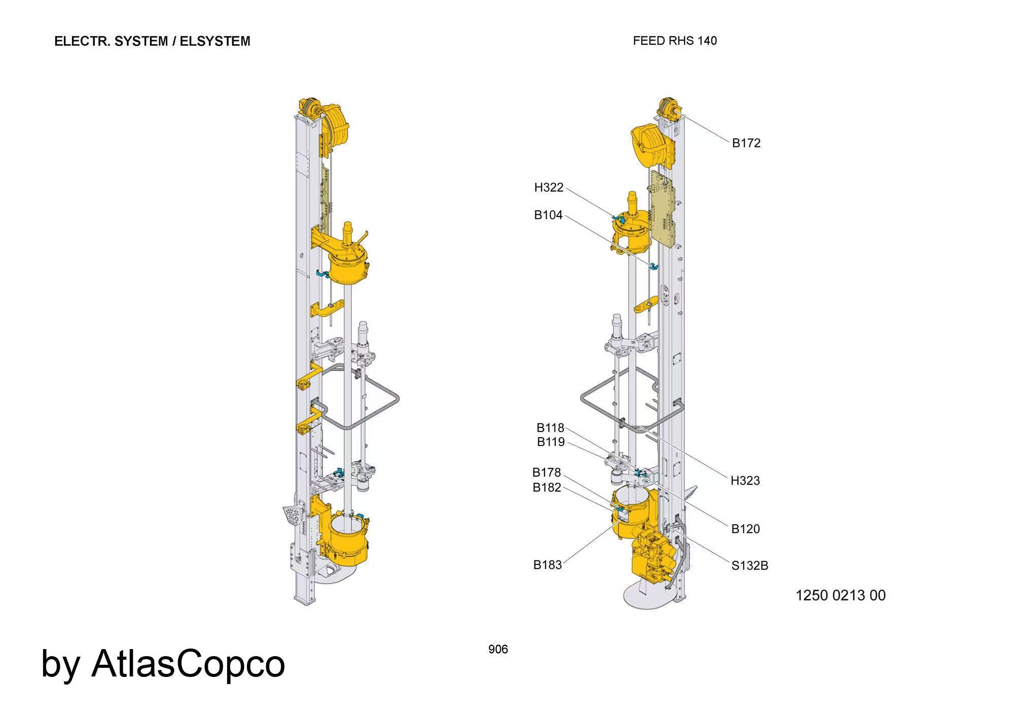 Atlas Copco Epiroc SENSOR 3222148805/3222 1488 05