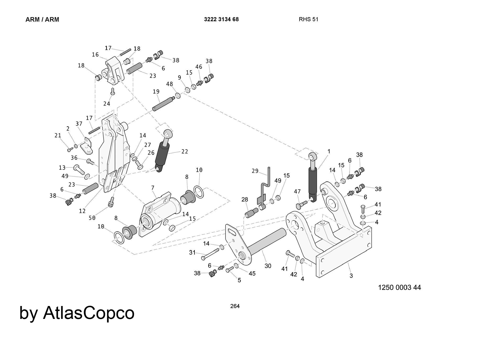 Atlas Copco Epiroc JAW 3128240300 / 3128 2403 00