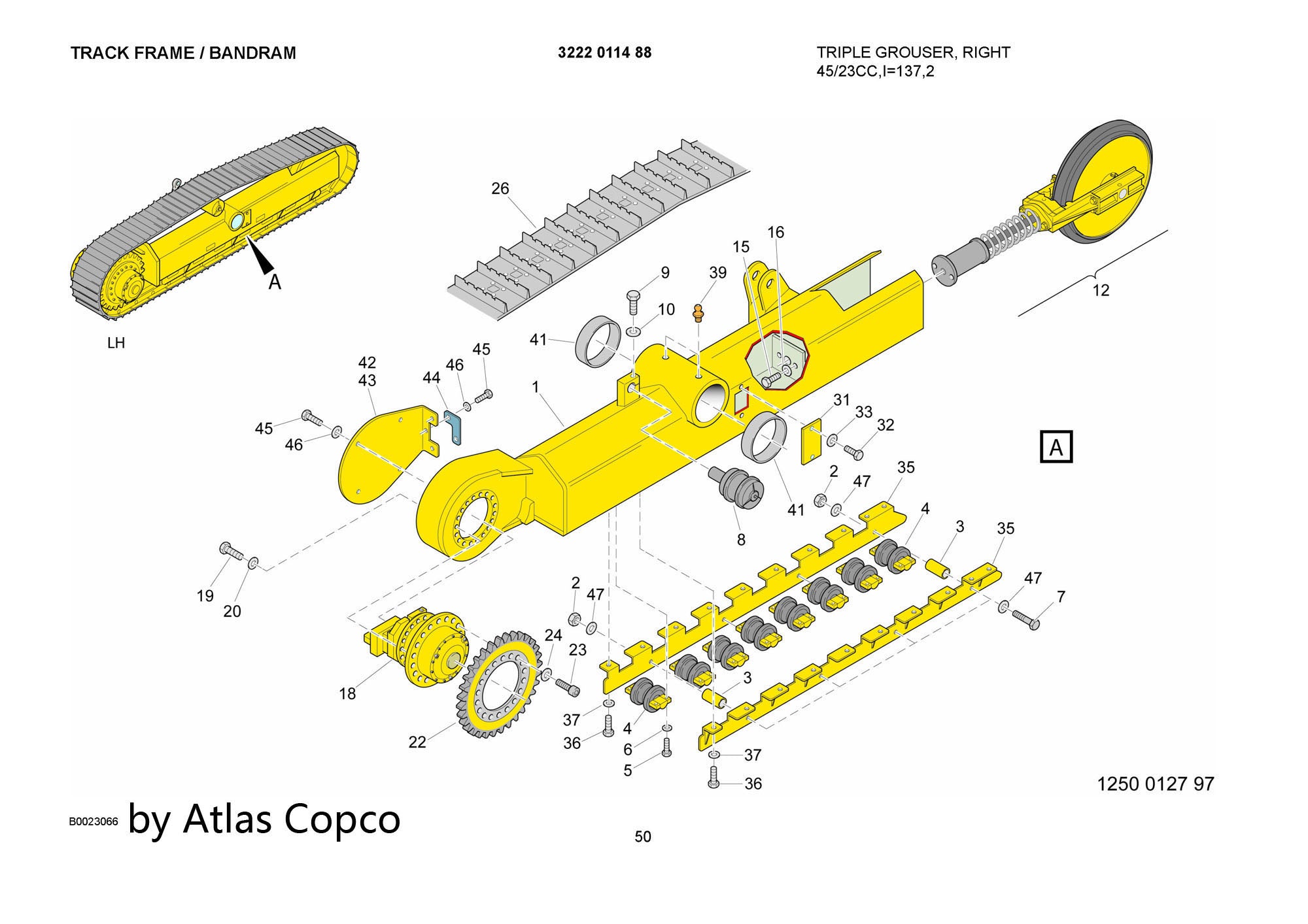 Atlas Copco PLAIN BEARING 3216746600/3216 7466 00