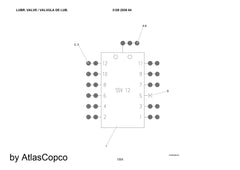 Atlas Copco Epiroc CHECK VALVE 3128253995/ 3128 2539 95