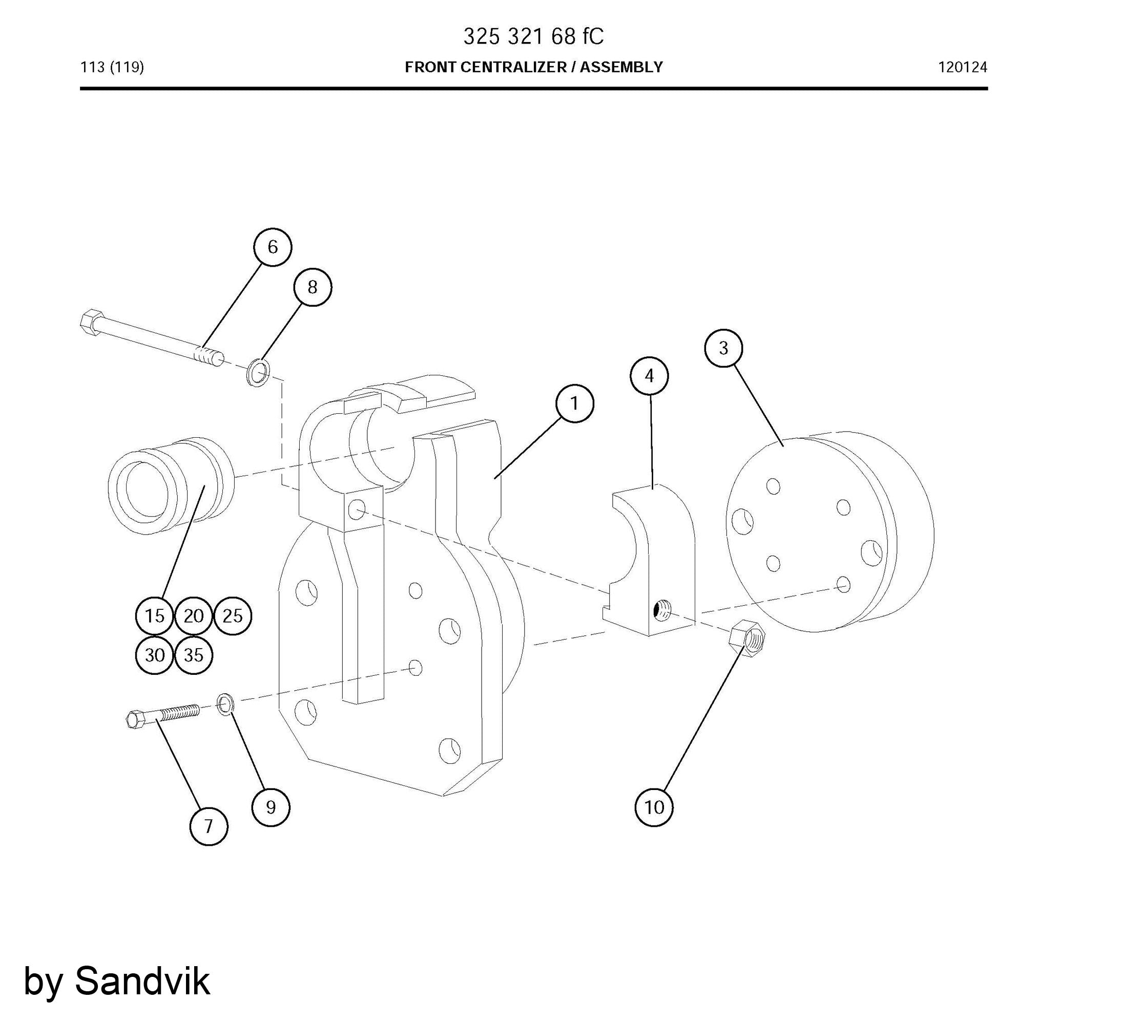 Sandvik JAW 26393408/263 934 08