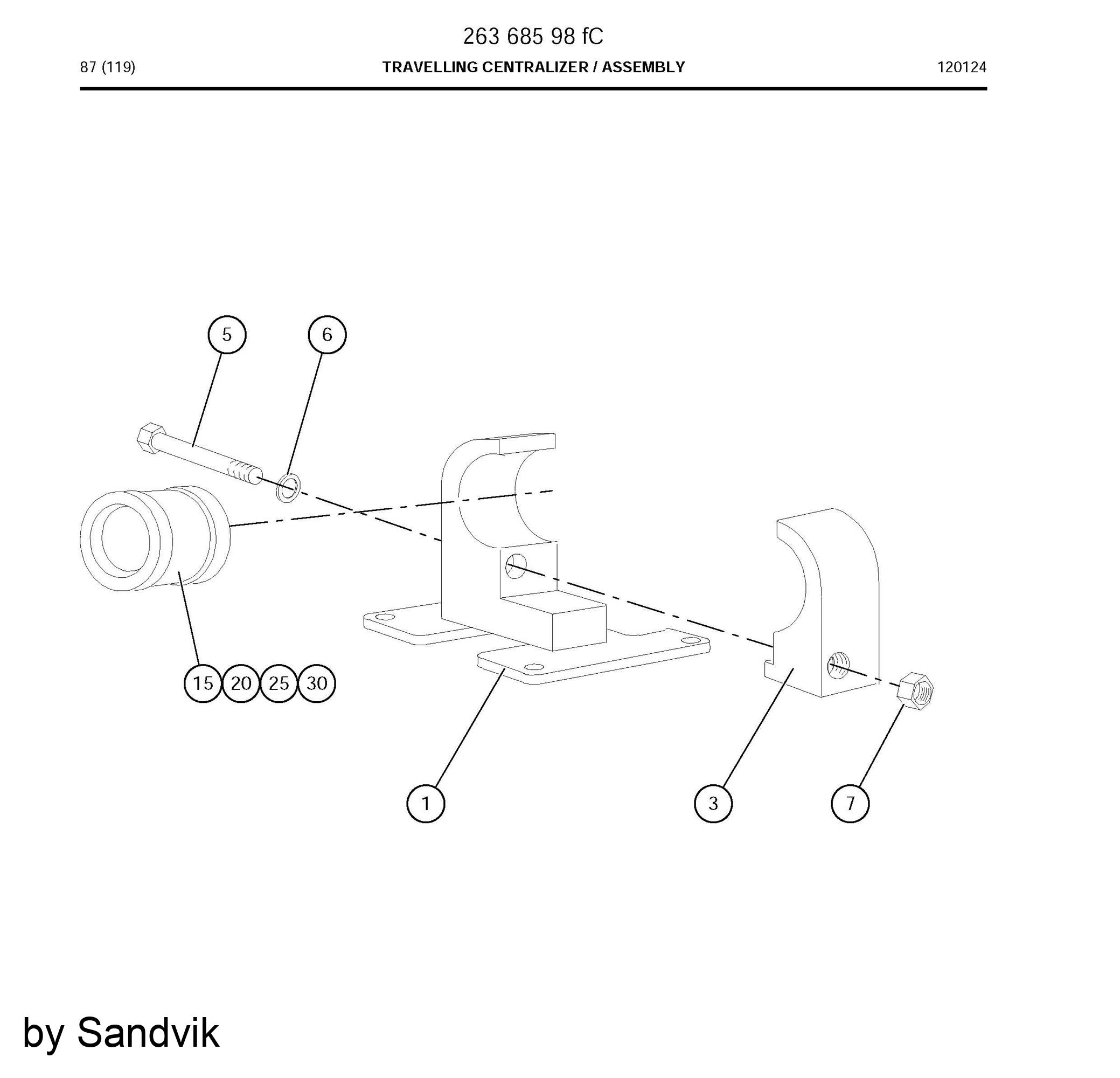 Sandvik JAW 26393408/263 934 08