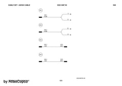 Atlas Copco Epiroc CABLE COMPLETE 3222348715/3222 3487 15