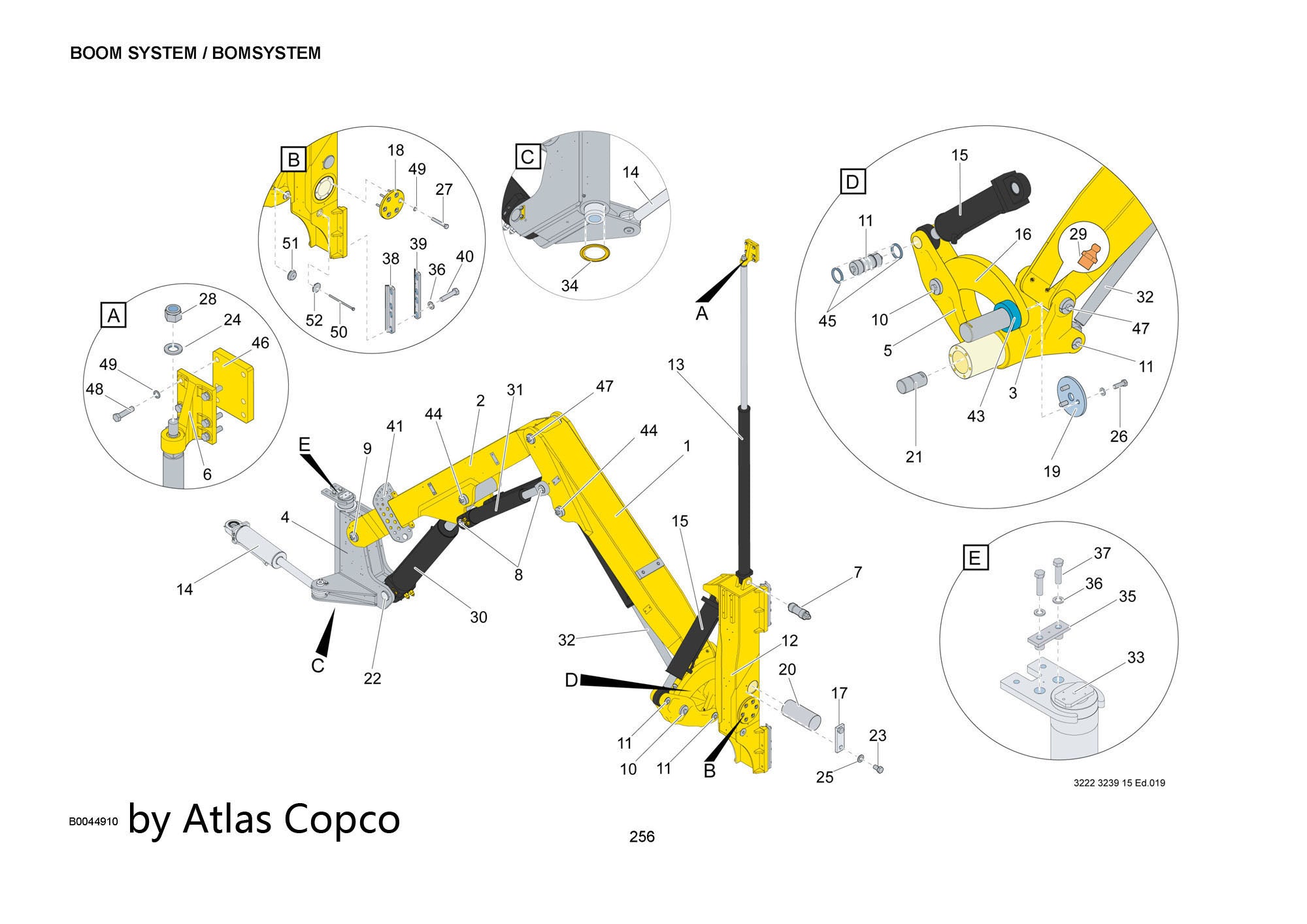 Atlas Copco Epiroc LINK COMPL 3222323643/3222 3236 43