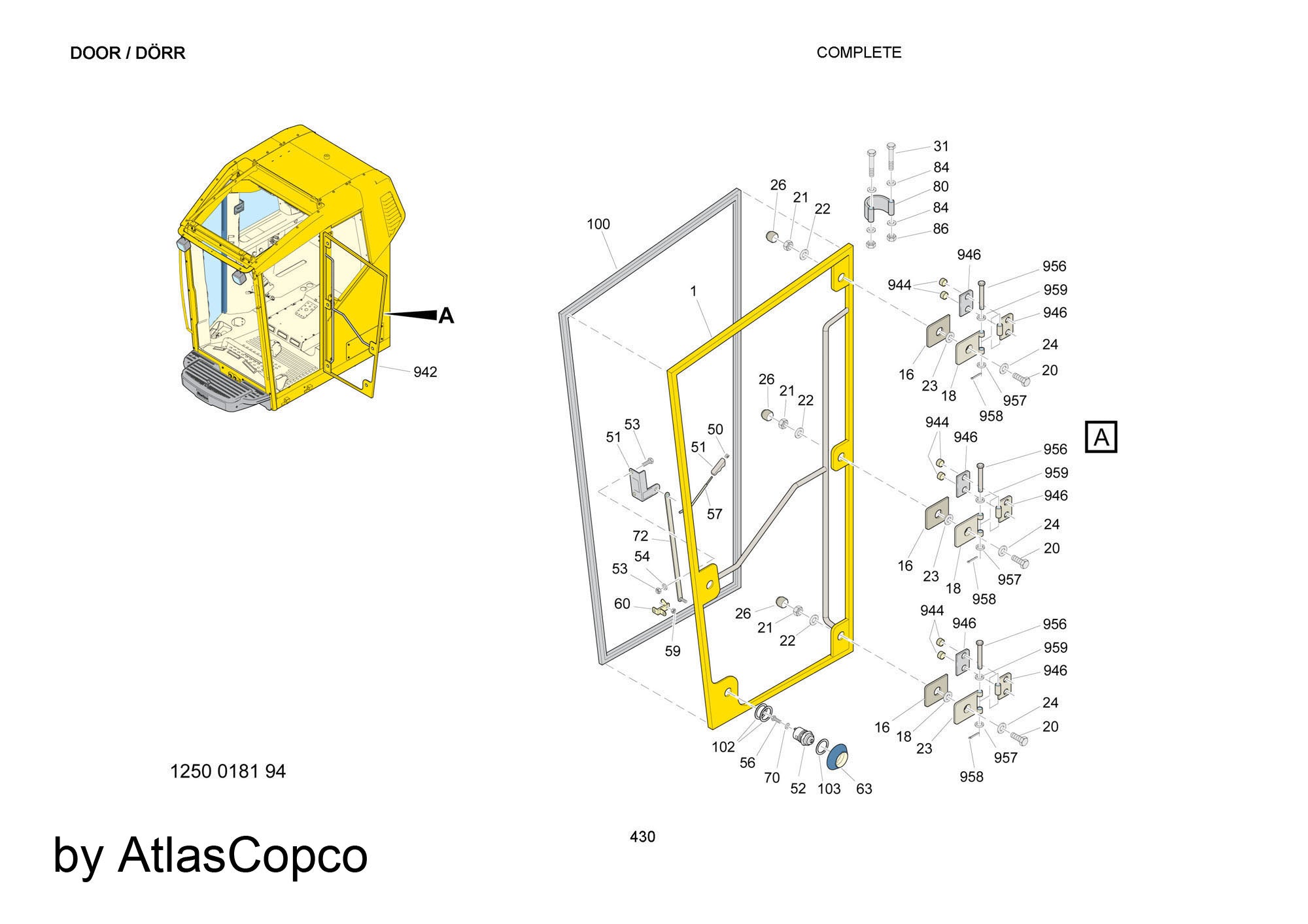 Atlas Copco Epiroc SEAL 3222989268 / 3222 9892 68