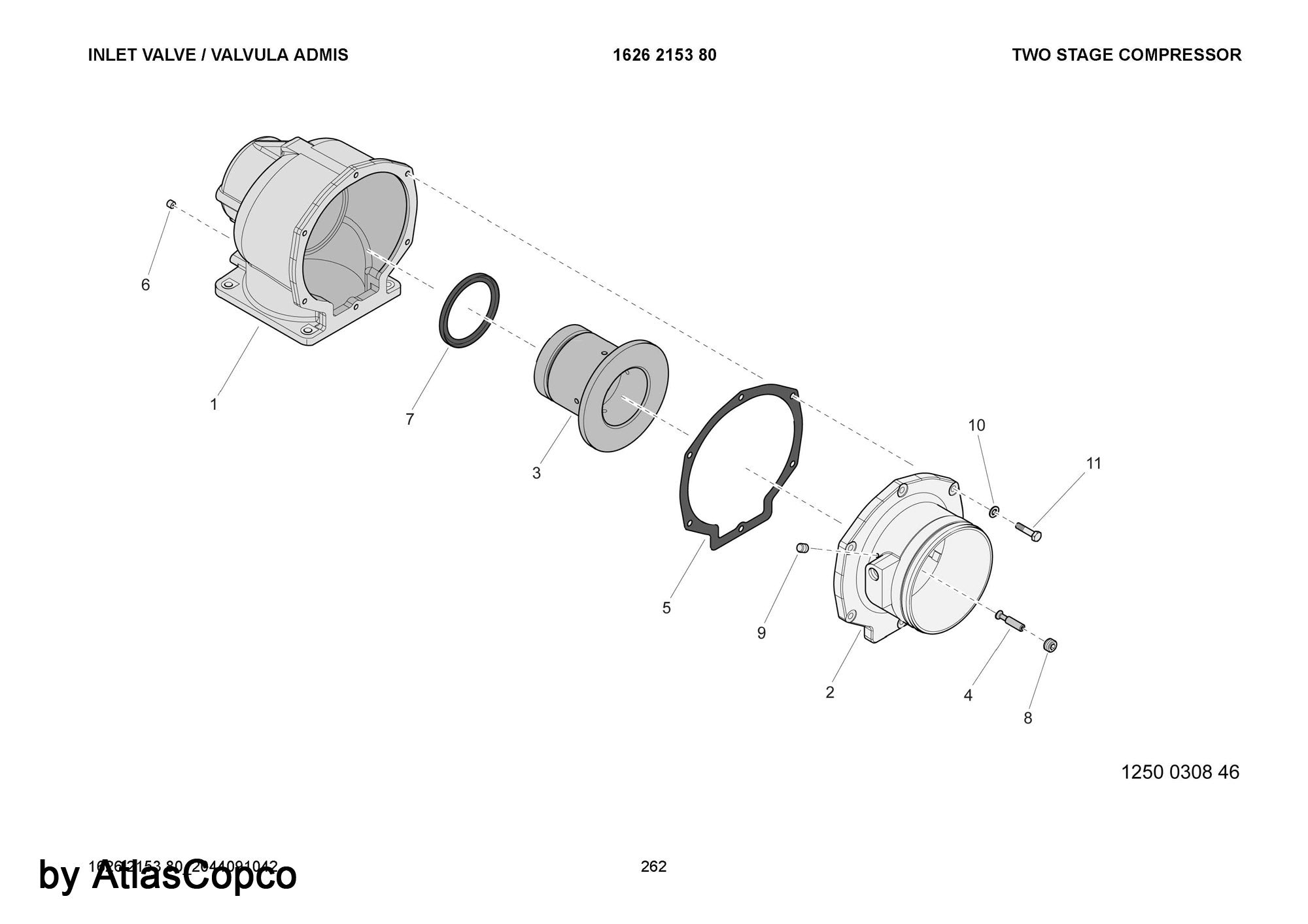 Atlas Copco Epiroc VALVE REGUL 1626215380 / 1626 2153 80