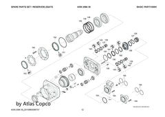 Atlas Copco Epiroc SEALING BUSH 4350265047 / 4350 2650 47